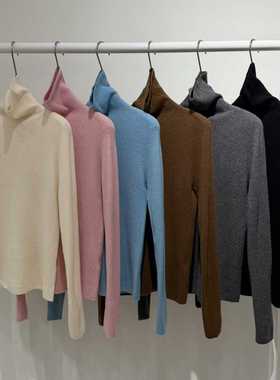 闪闪家 韩国东大门代购NEROLI 36羊毛羊绒高领打底衫