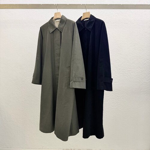 STATEMENT高端纯棉质感风衣外套