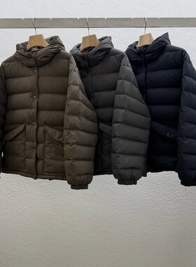 STATEMENT简约连帽鹅绒羽绒服