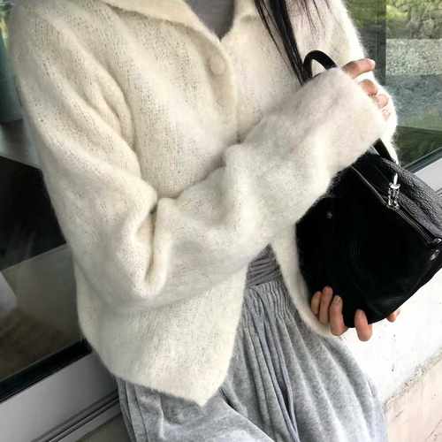 WEARE/WELOVER羊驼毛柔软毛衣