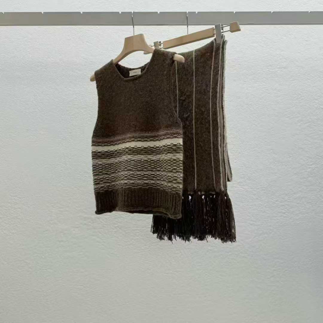 STATEMENT羊驼毛羊毛混纺针织