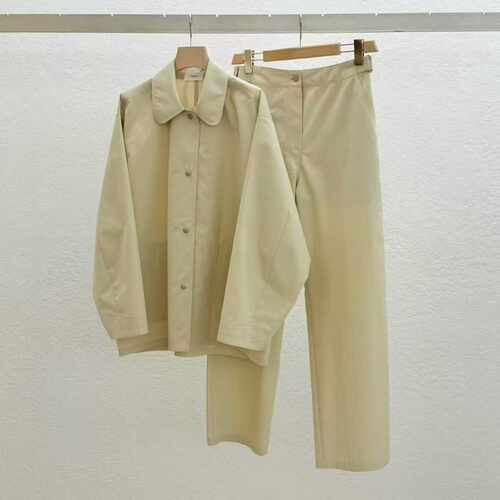 STATEMENT春款薄尼龙风衣休闲裤