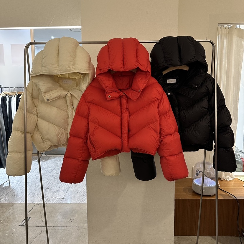 BPLAN可爱休闲蓬蓬连帽羽绒服