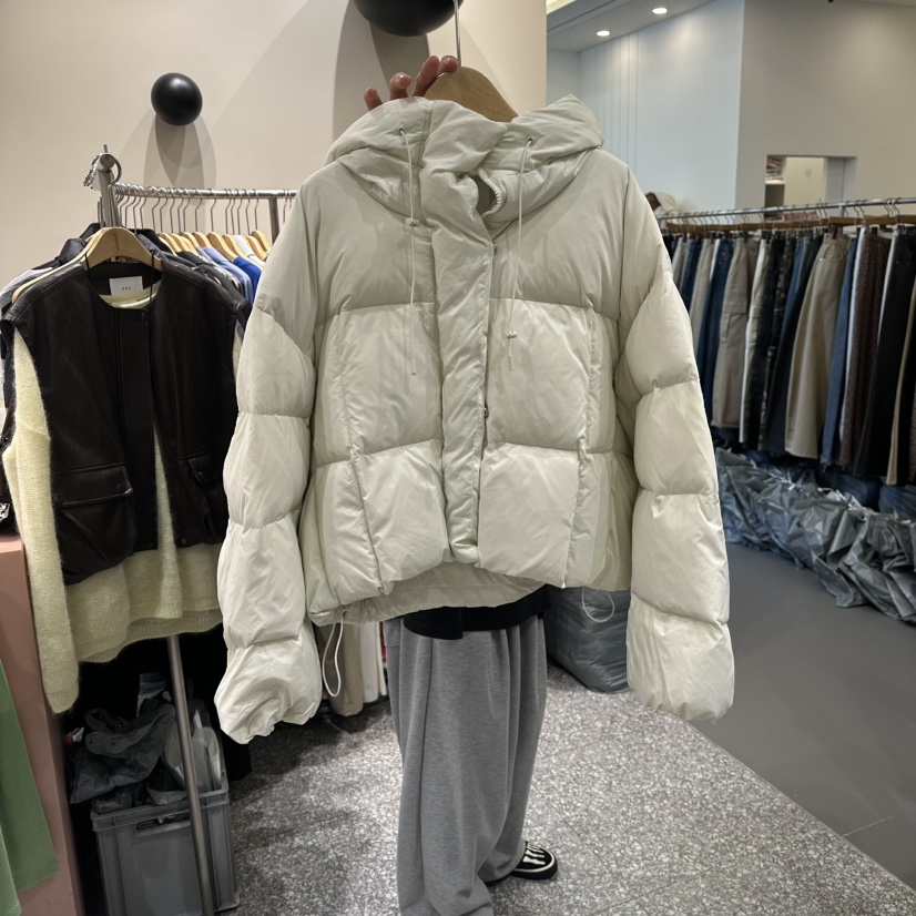 SOF软薄舒适连帽基础款羽绒服