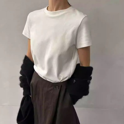 MAISONSTAFF冬款加厚短袖t