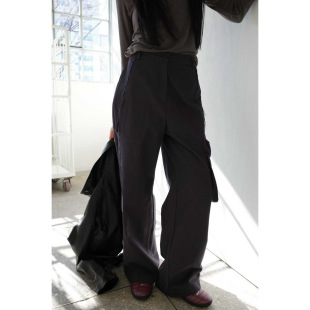 OUT流苏毛边显瘦休闲裤 SOLD 韩国东大门代购 闪闪家