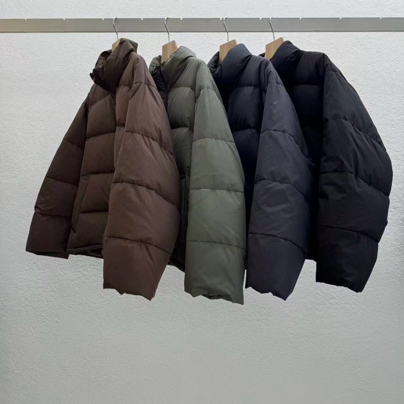 STATEMENT基础款绗缝休闲鹅绒