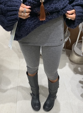 闪闪家 韩国东大门代购TEMPTING弹力舒适遮屁帘单车半裤