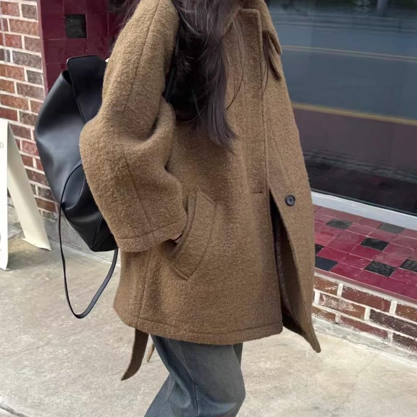 LOVEYOUSOMUCH羊毛呢质感休闲