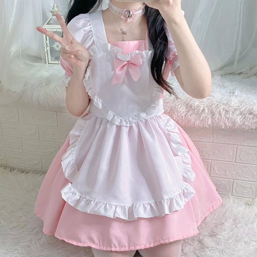 Lolita洛丽塔女佣裙女装大佬连
