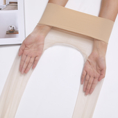 360°无缝无痕超薄丝袜0D裆部性感透明低腰夏季 纯色隐形连裤 袜女