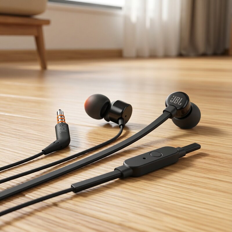 t110有线耳机高音质带麦听歌音乐男女时尚圆头3.5mm游戏语音重低