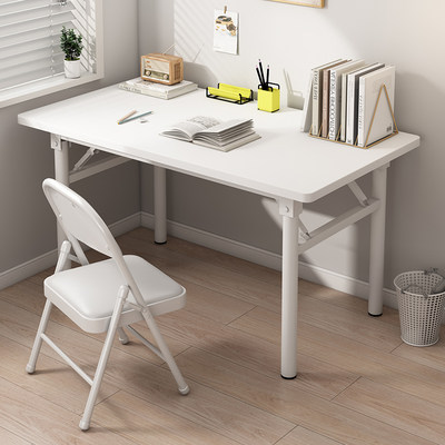 书桌写字桌台式家用折叠卧室桌子