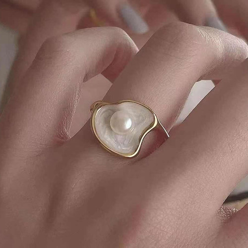 diy珍珠饰品爱心银色小配件