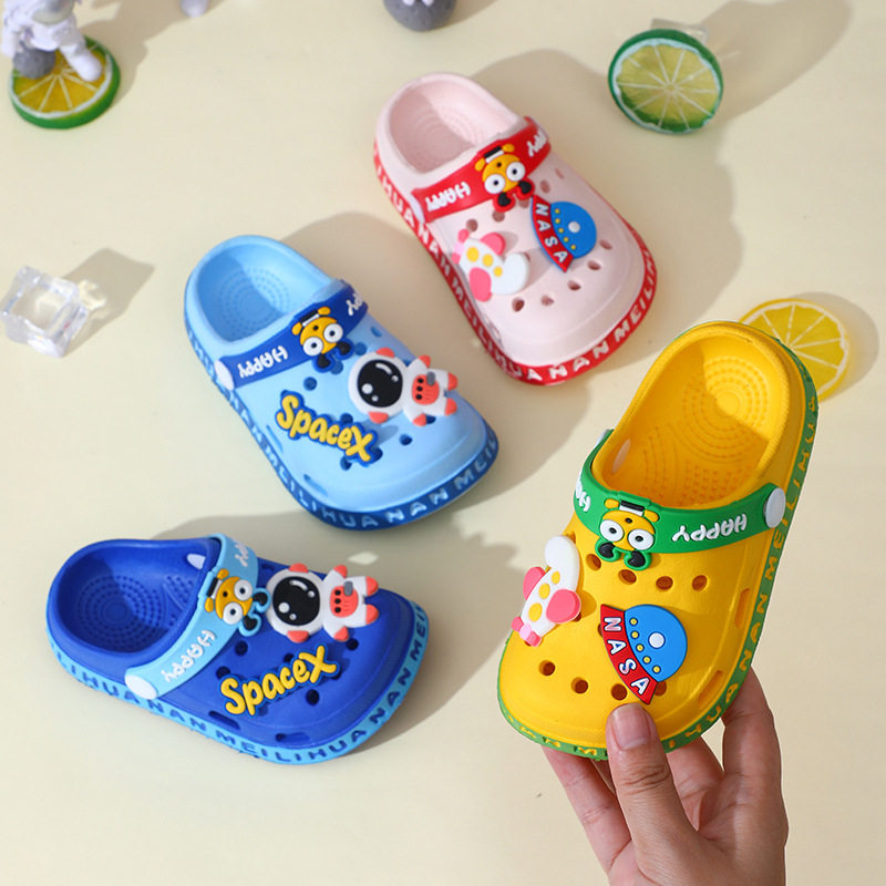 儿童洞洞鞋卡通宝宝软底凉拖鞋超轻防滑婴幼儿包头凉鞋男女童沙滩,童鞋/婴儿鞋/亲子鞋,儿童棉拖鞋,淘宝优惠券,粉丝福利购,淘宝优惠卷