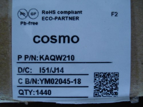 台湾冠西COSMO光耦 KAQW210TS KAQW210TSB KAQW210STL KAQW210STR