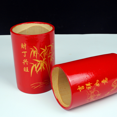 潮汕金花米斗天公大号红竹拜月娘