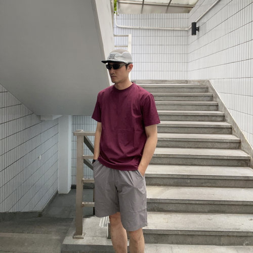 日系速干跑步五分裤运动休闲短裤