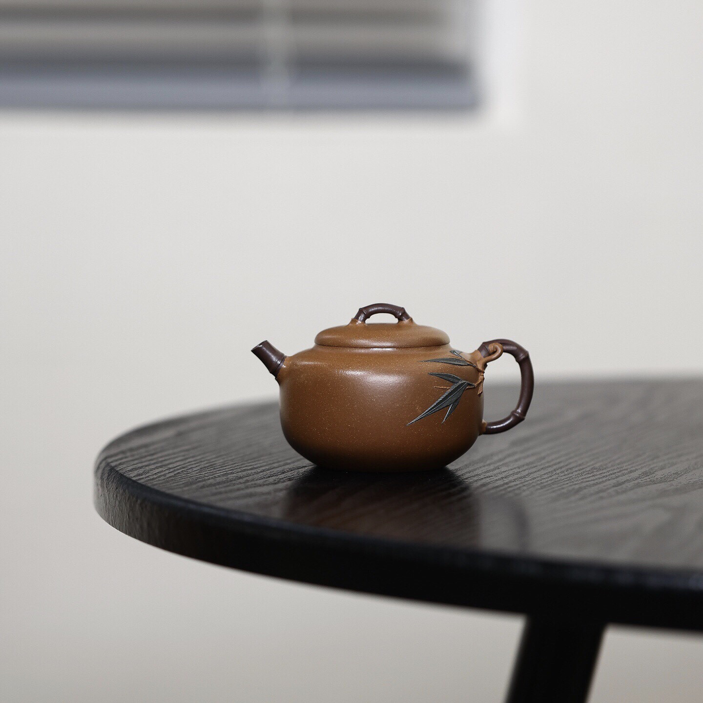 宜兴紫砂壶手工老段泥『文竹』170cc内推孔苏小芬证书礼盒