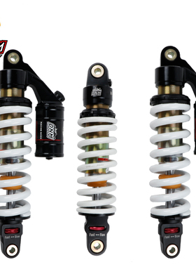 台湾产DNM越野车摩托车改装 后减震器 阻尼可调 弹簧避震器 后胆