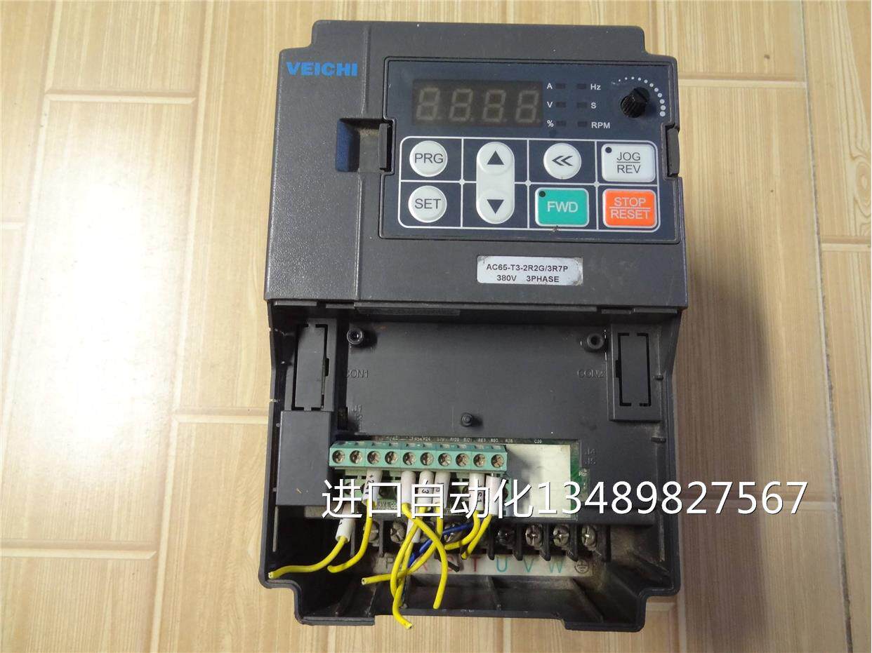 原装拆机veichi 伟创变频器ac65-t3-2r2g/3r7p 380v议价