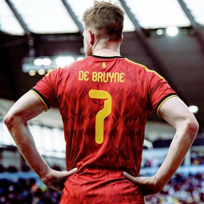 2026比利时队国家队主场球衣7号德布劳内卢卡库男特罗萨德足球服