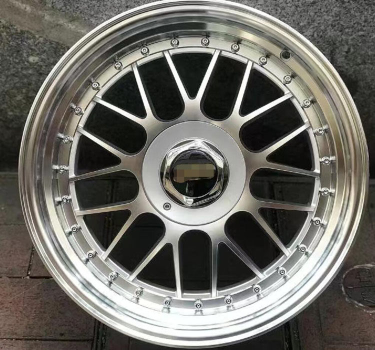 宽边改装轮毂17寸适用于思域卡罗拉思域宝马3系K3蓝鸟CC高尔夫6/7