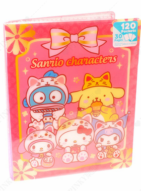 香港正版比卡丘Pokémon三丽鸥卡通游戏卡收藏簿 透明展示卡片本