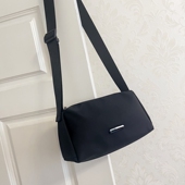 女包斜挎包春夏新款 潮休闲 单肩包防水牛津布大容量纯色小方包韩版