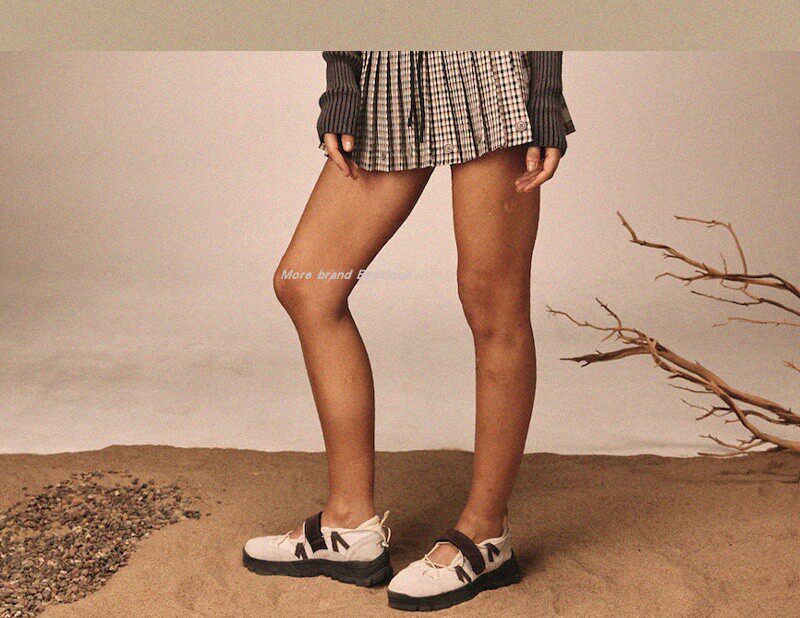 KOREAN PURCHASING ROCKFISH X GLOWN CO-BRANDED BALLET SHOES FUNCTION MARY JANE SHOES THICK-SOLED HEIGHTENED WOMEN