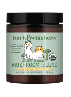 Dr Mercola宠物有机蘑菇粉免疫力宠物延长寿命有机蘑菇混合物