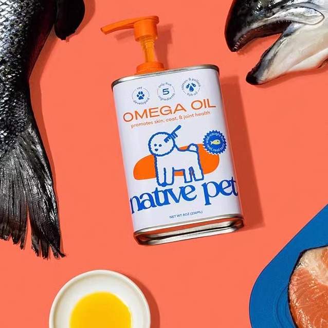 NativePet鱼油护肤美毛
