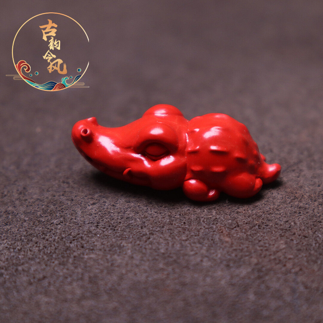 吊坠钥匙扣手机链朱砂本命年饰品