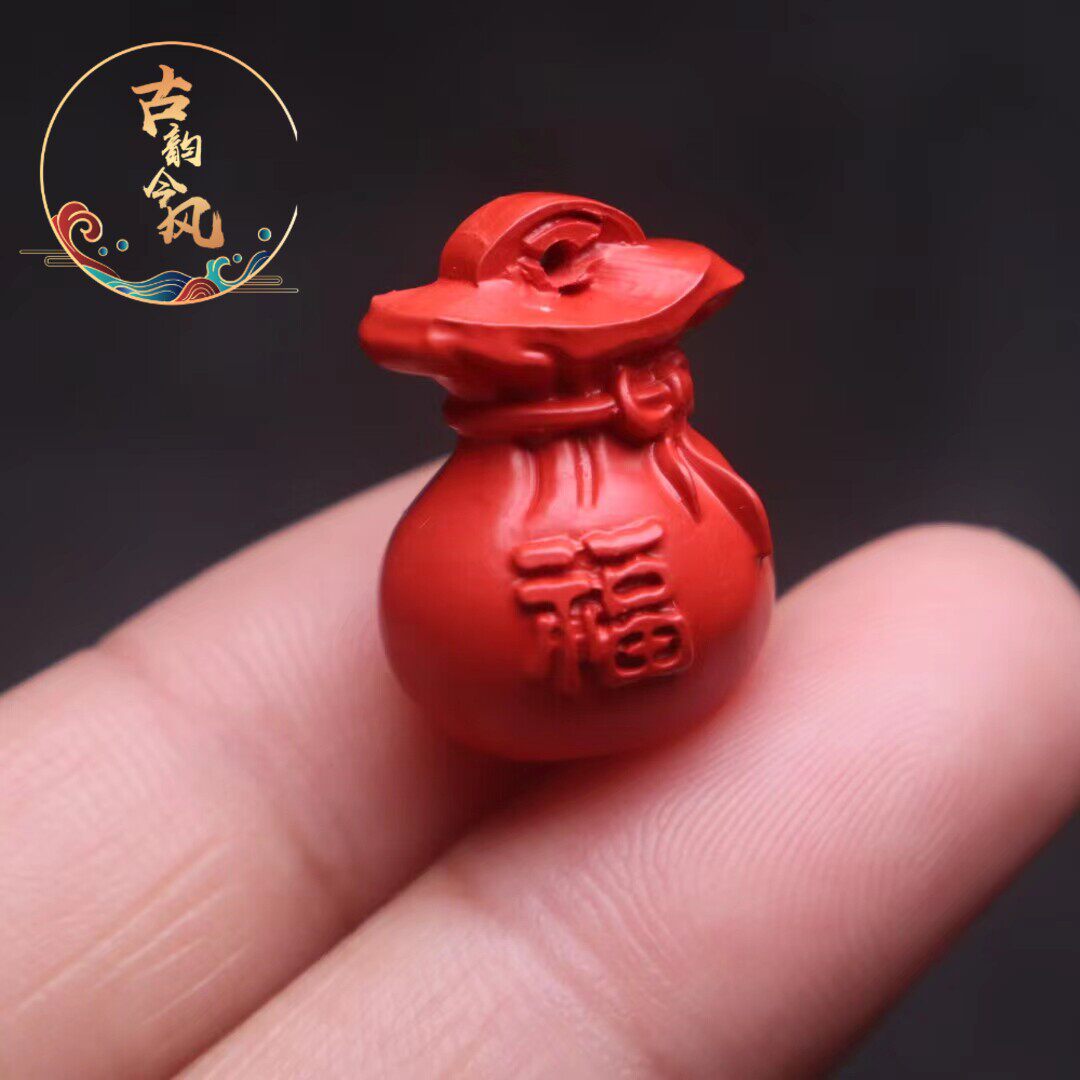 挂件配件保真朱砂百搭diy