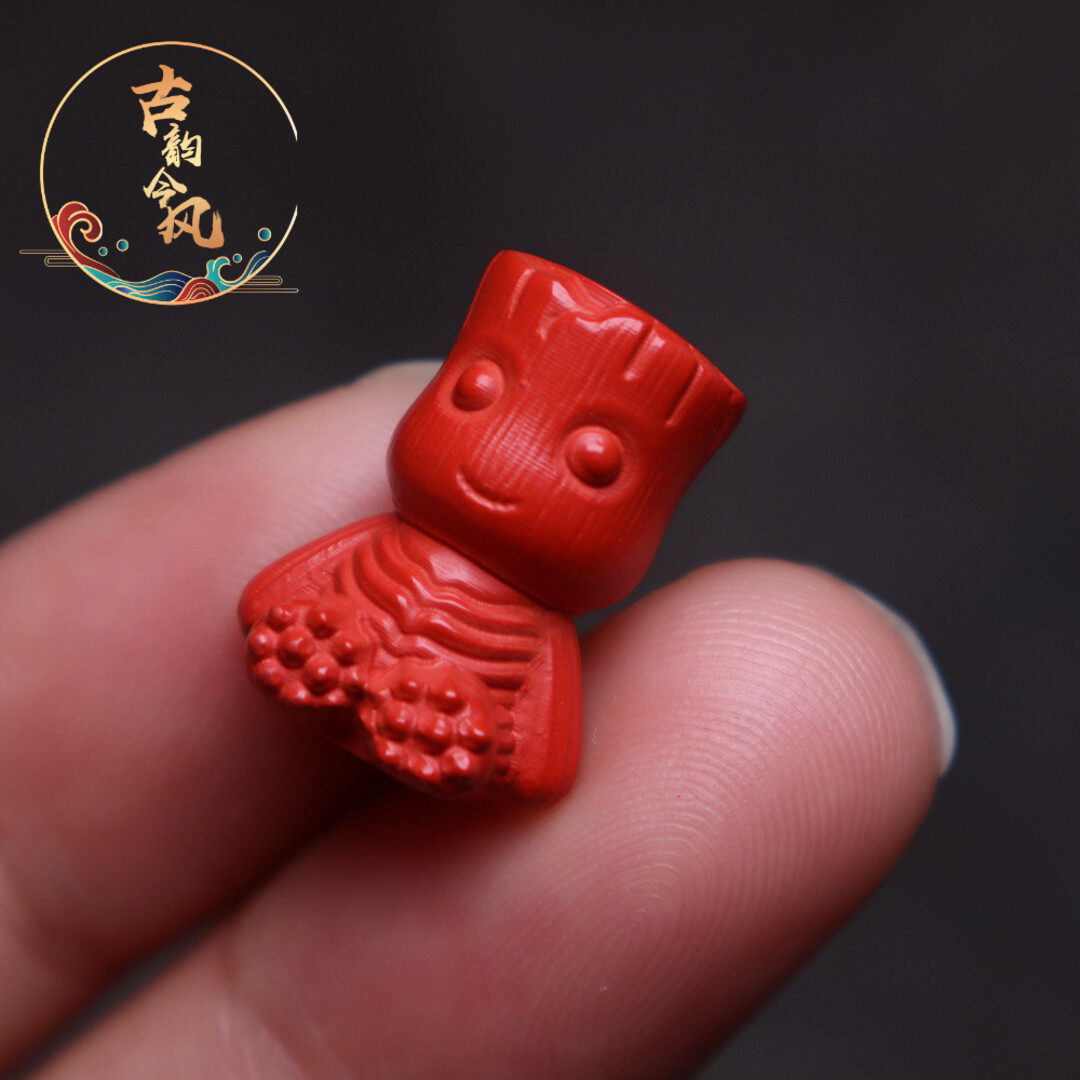 保真朱砂个性手机链潮玩