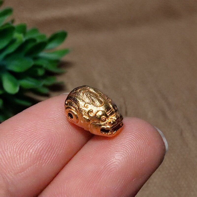 小串饰纯银金刚三通佛头星月菩提
