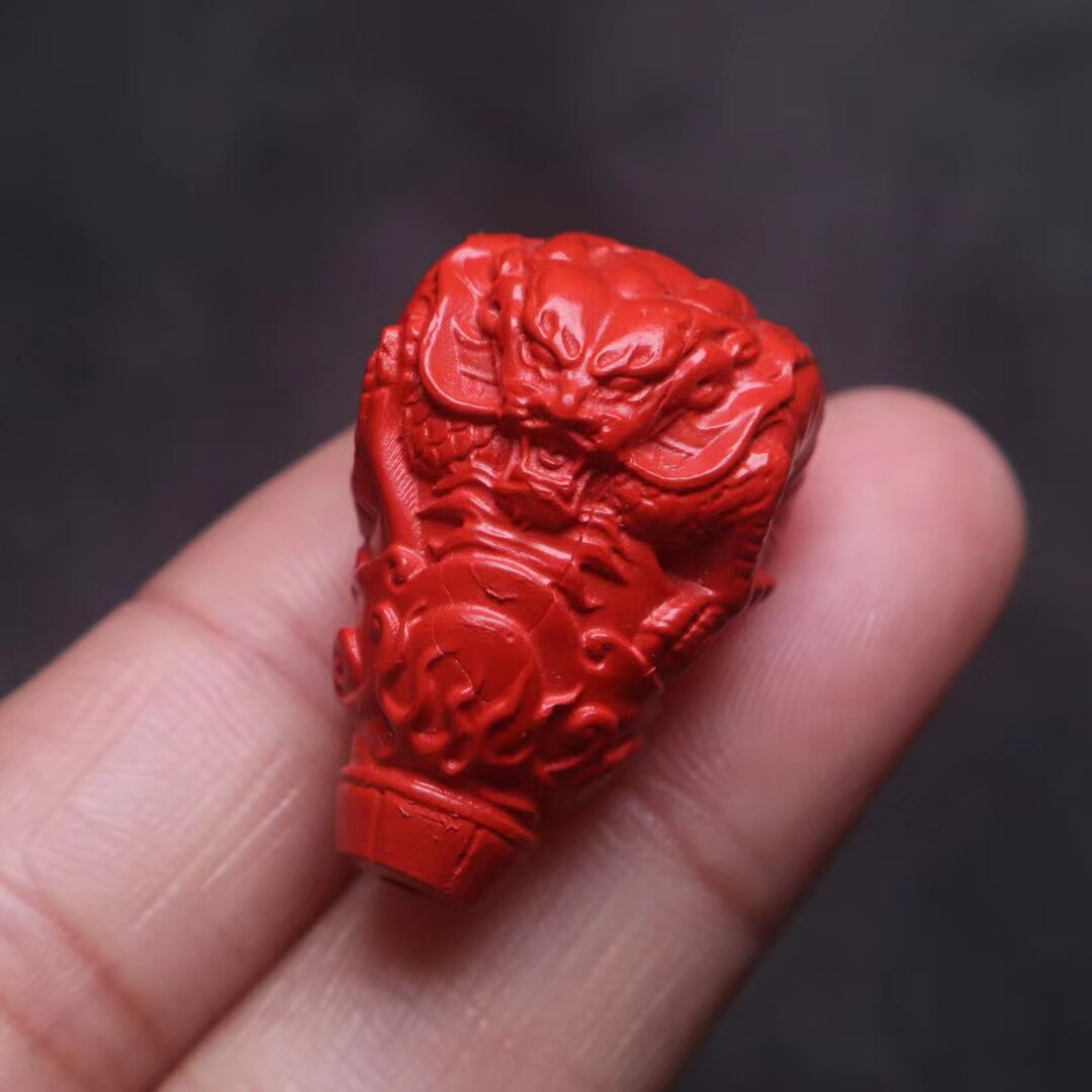 朱砂配件三通佛头diy饰品