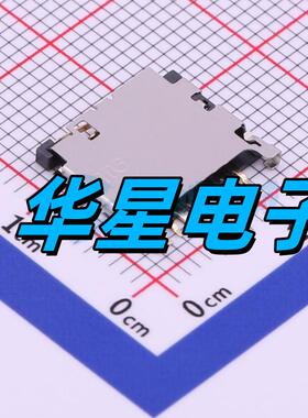 DM3D-SF HORISE 8p 内存卡推拉式拔插式 MicroSD卡(TF卡) 卡座