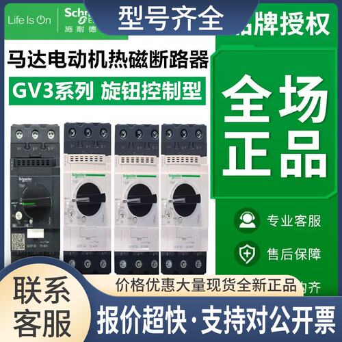 断路器 GV3P40 P50 P65 GV3 P80 P32 电动机马达启动保护议价