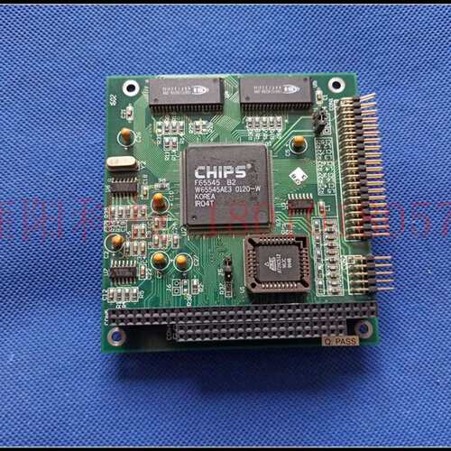 PC104显卡 CHIPS F65545 B2 E0084303 功能完好 104显卡议价