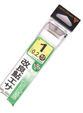 日本伽玛卡兹 溪流小物马口石斑鱼钩 改良鲇钩+子线半成品11098