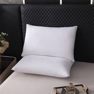 五星级酒店旅馆专用枕头芯宾馆枕芯单个民宿足浴羽丝绒床品布草