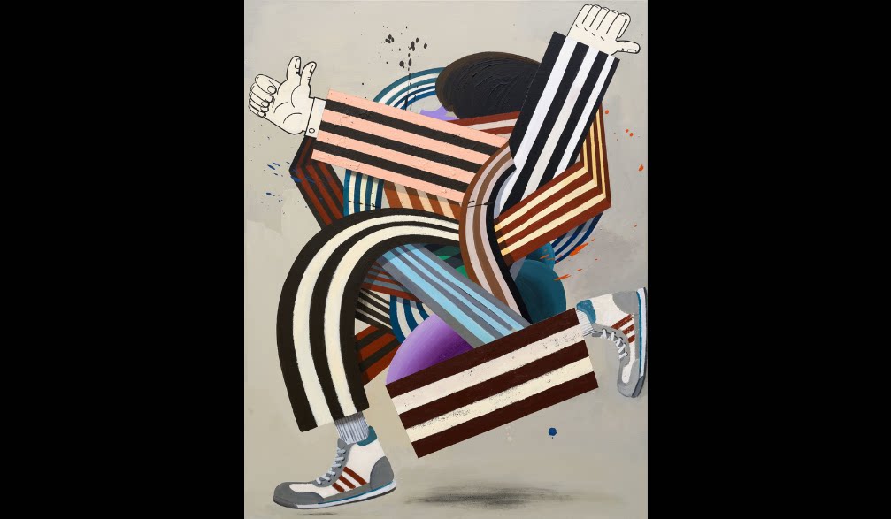 德国艺术家henriette作品德国艺术节手绘艺术波普流行壁画