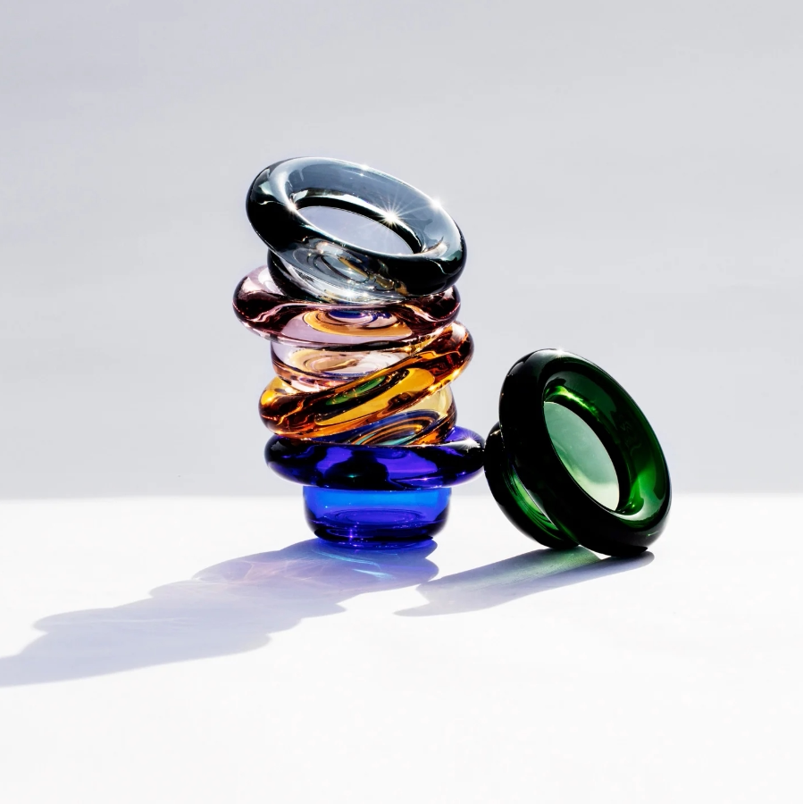 挪威原装进口 Sirke系列手工玻璃酸奶碗奶昔坚果零食碗甜品碗北欧