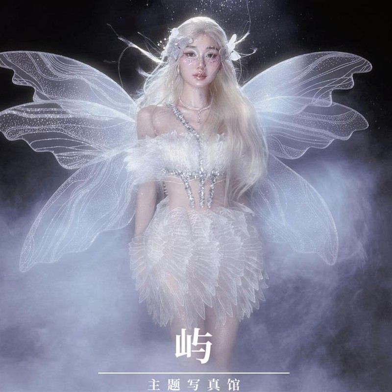 照相馆新款高端轻奢精灵梦幻仙气写真主题摄影服装性感夜店演出礼