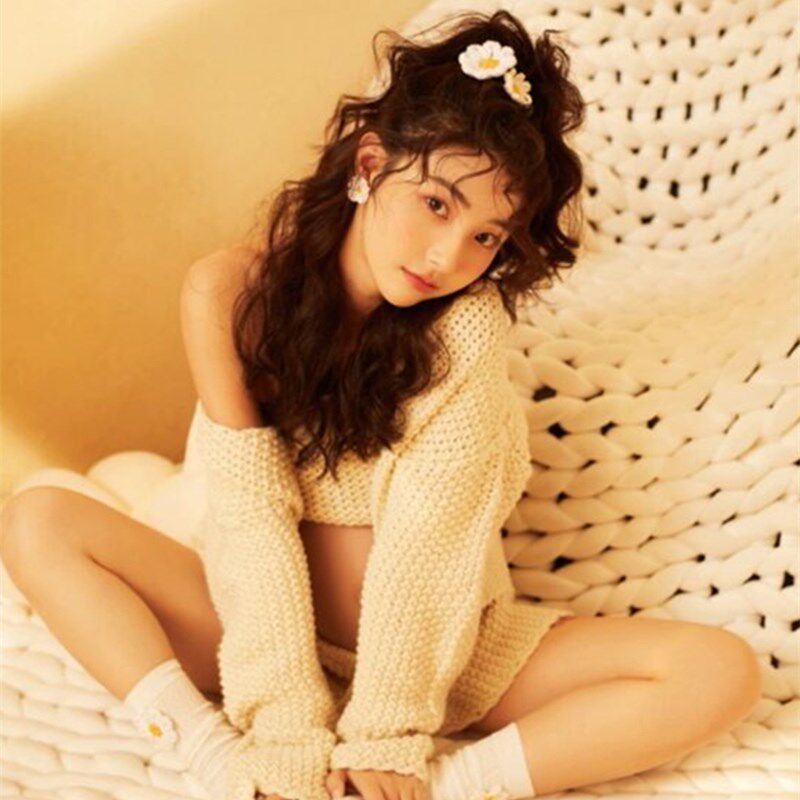 新款影楼孕妇拍照主题服装摄影写真服饰小清新短款毛衣套装拍摄服