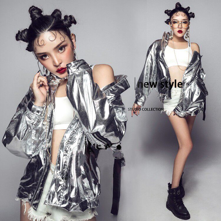 影楼2020展会新款个性写真主题服装时尚嘻哈艺术照夜店DS演出服装