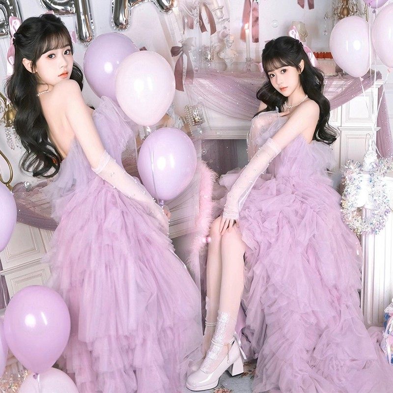 影楼新款纯欲风连衣裙生日派对主题服装拍照写真少女艺术照摄影服,孕妇装/孕产妇用品/营养,影楼服装,淘宝优惠券,粉丝福利购,淘宝优惠卷