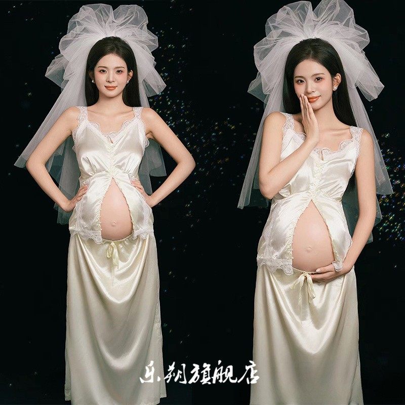影楼法式复古主题孕妇写真服装高级感简约氛围感孕妈大肚照摄影服,个性定制/设计服务/DIY,动漫/cos制服定制/加工,淘宝优惠券,粉丝福利购,淘宝优惠卷