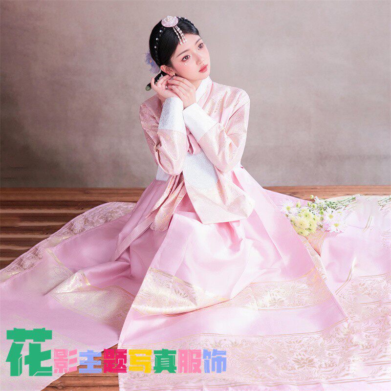 韩服朝鲜族延吉韩国古装公主高端写真宫廷旅拍摄影演出服礼服套装